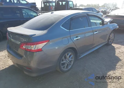 2015 Nissan Sentra Sr from USA, damaged, VIN 3N1AB7AP5FY365780
